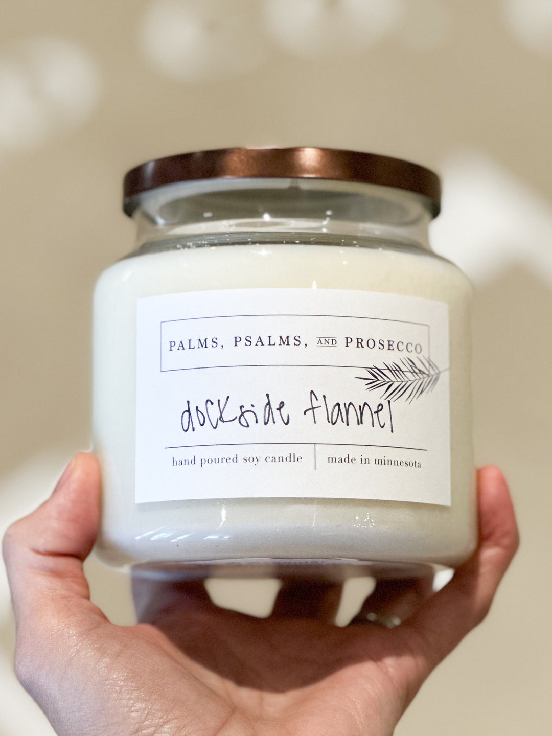 Dockside Flannel Soy Candle