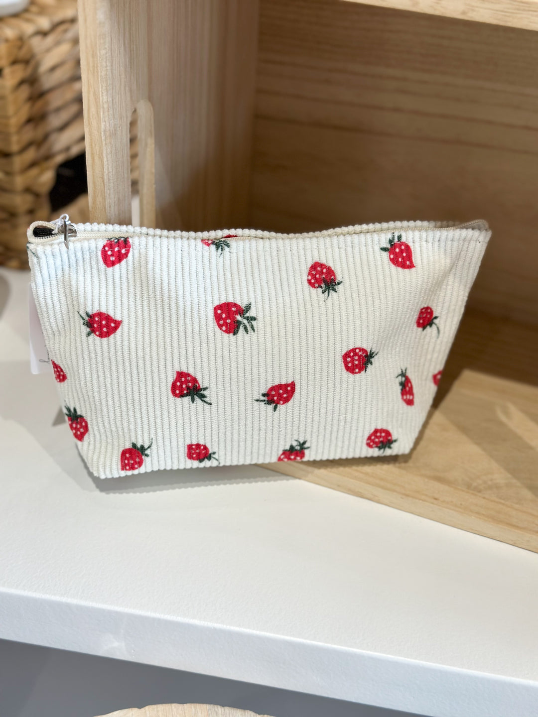 Mini Strawberry Cosmetic Bag
