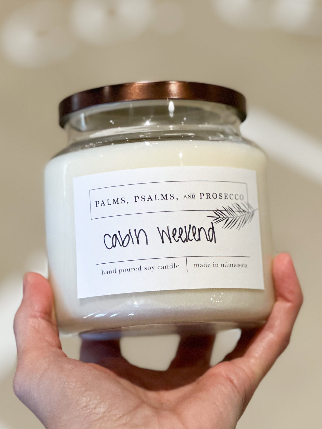 Cabin Weekend Soy Candle