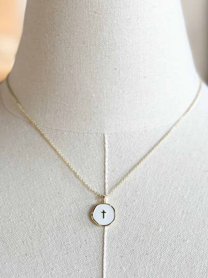 Mini Cross Necklace