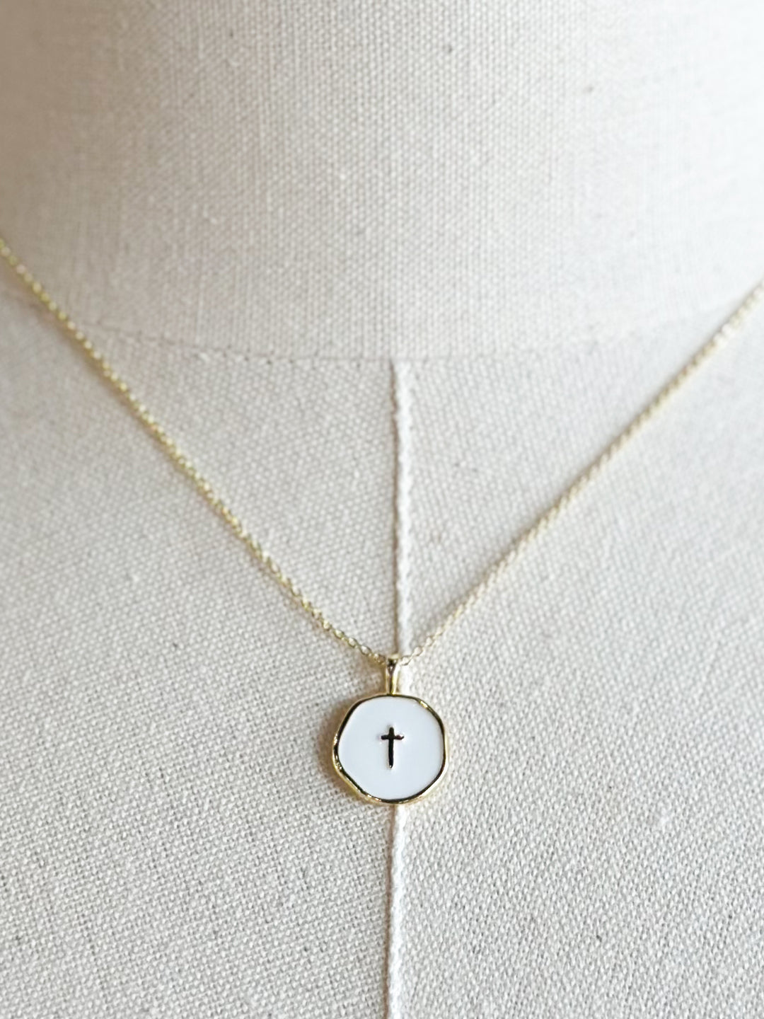 Mini Cross Necklace