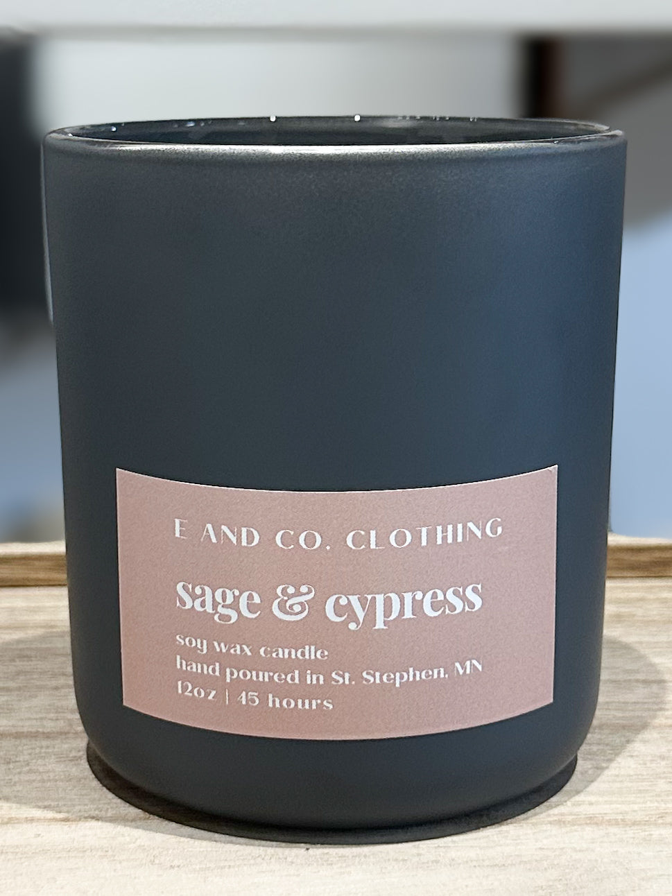 Sage & Cypress Soy Candle