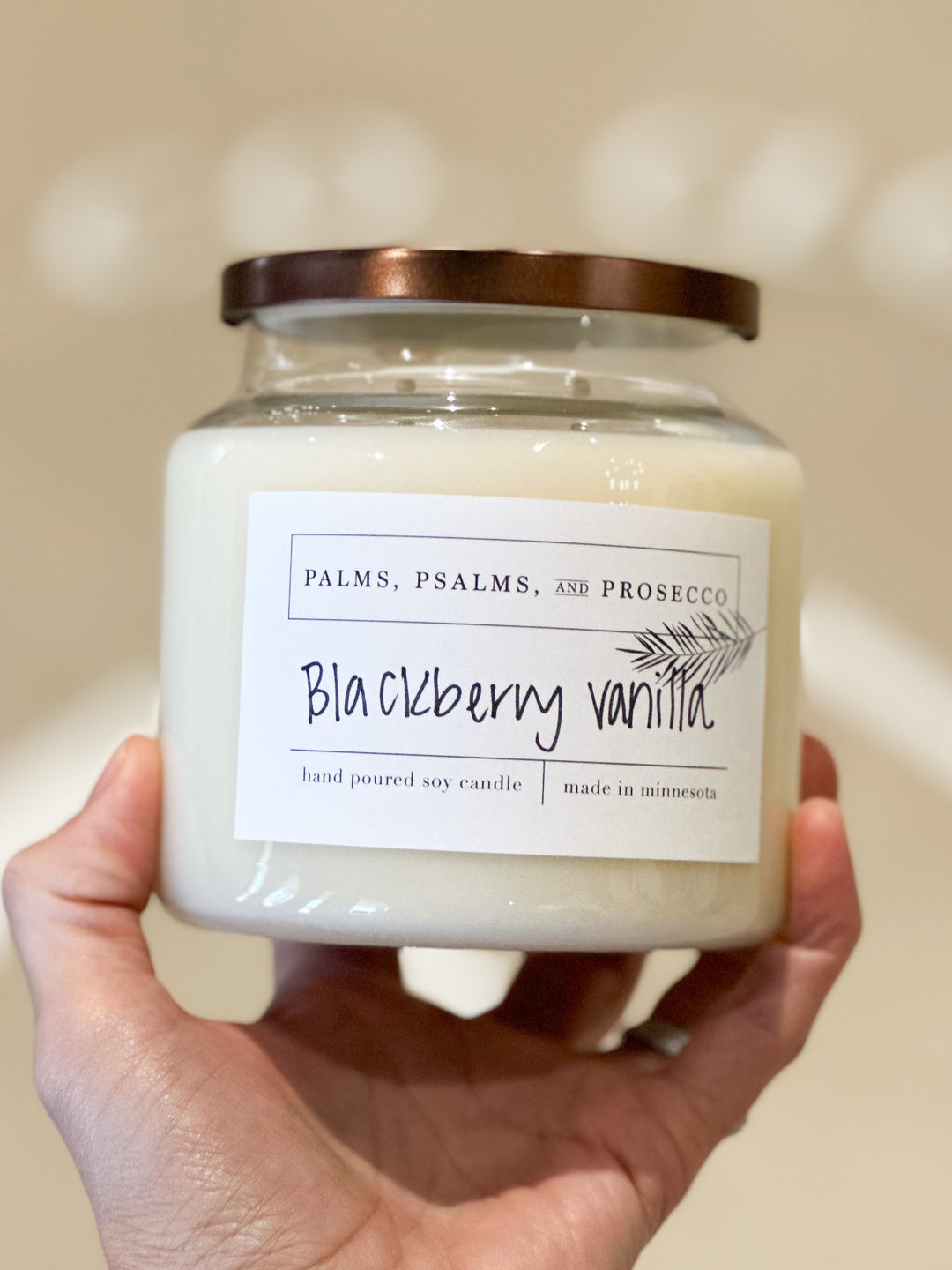 Blackberry Vanilla Soy Candle