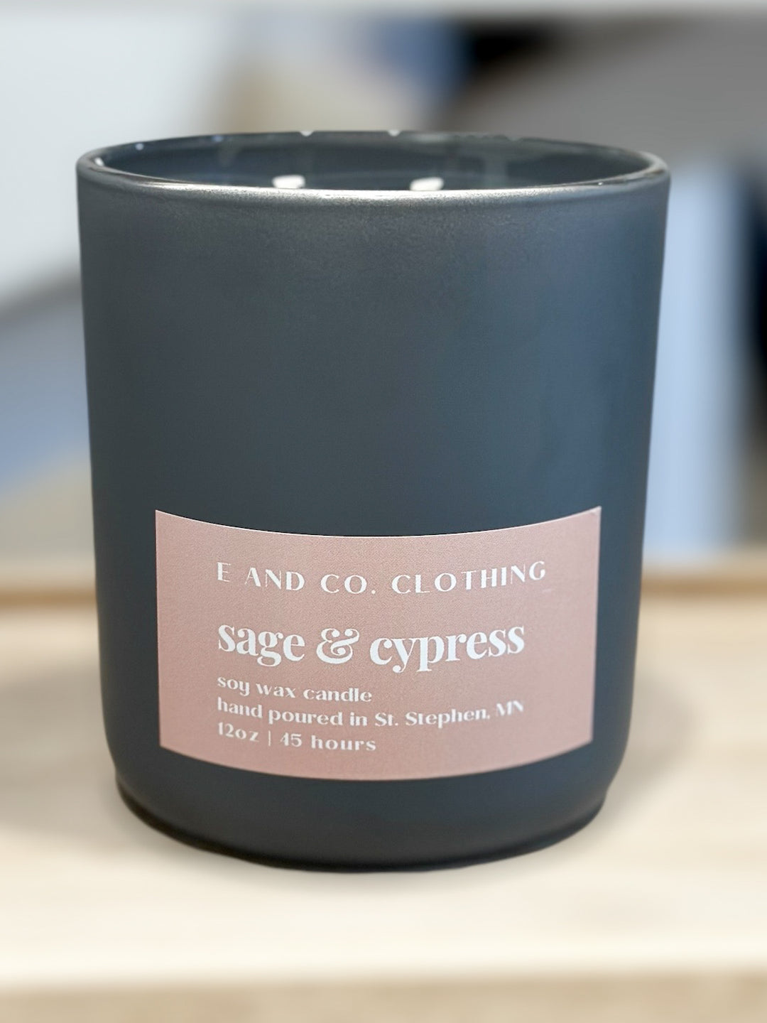 Sage & Cypress Soy Candle