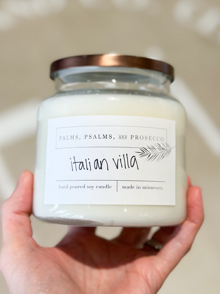 Italian Villa Soy Candle and Wax Melts