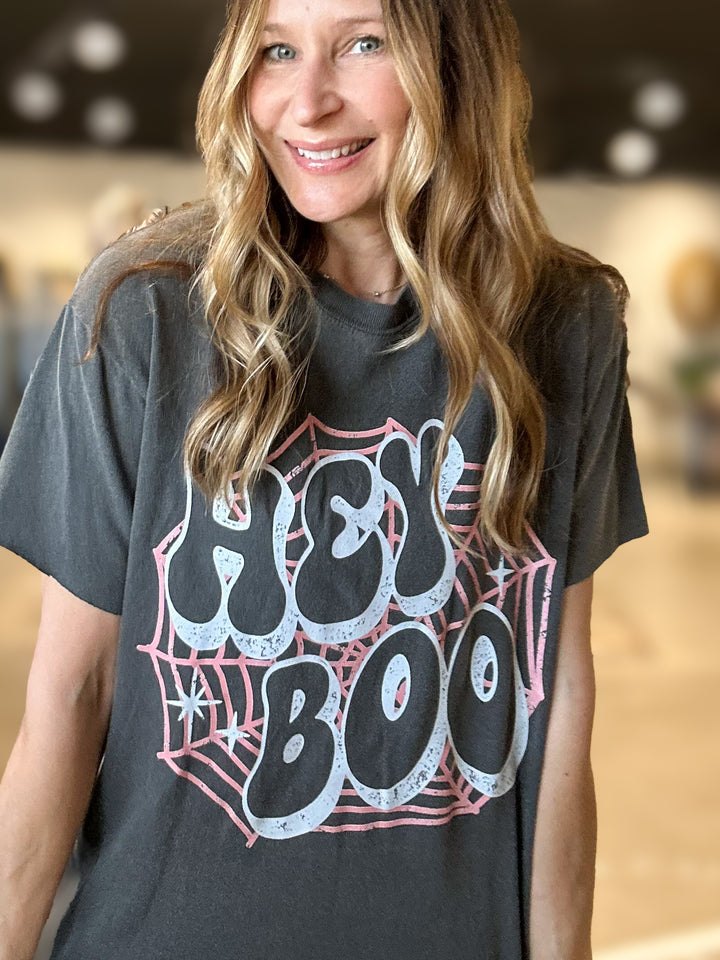 Hey Boo Graphic Tee