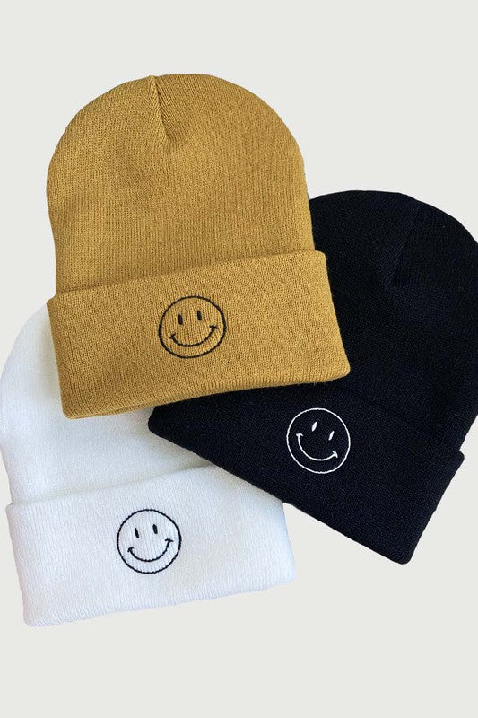 Smiley Face Beanie