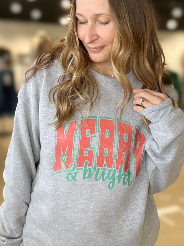 Merry & Bright Sweatshirt