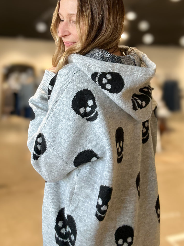 Skull Hooded Sweater
