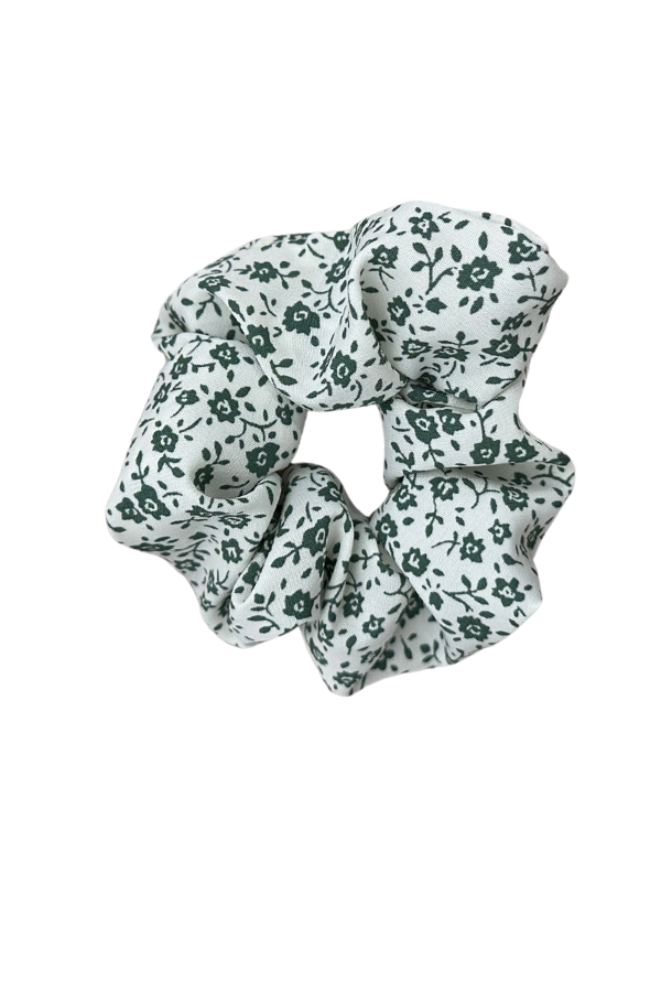 Vintage Ditsy Floral Hair Scrunchies