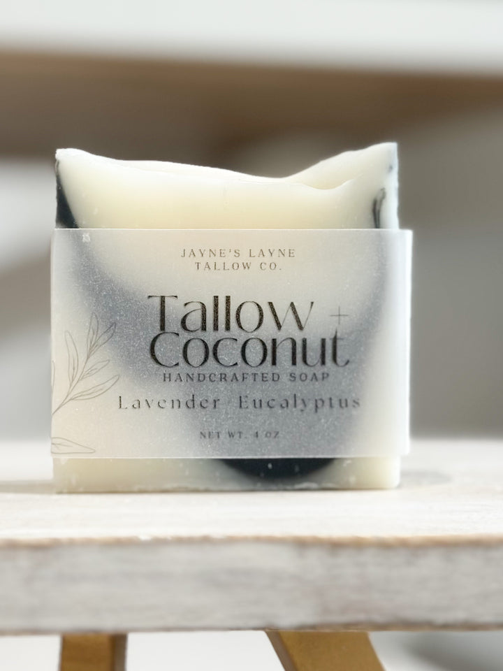 Tallow and Coconut Bar Soap