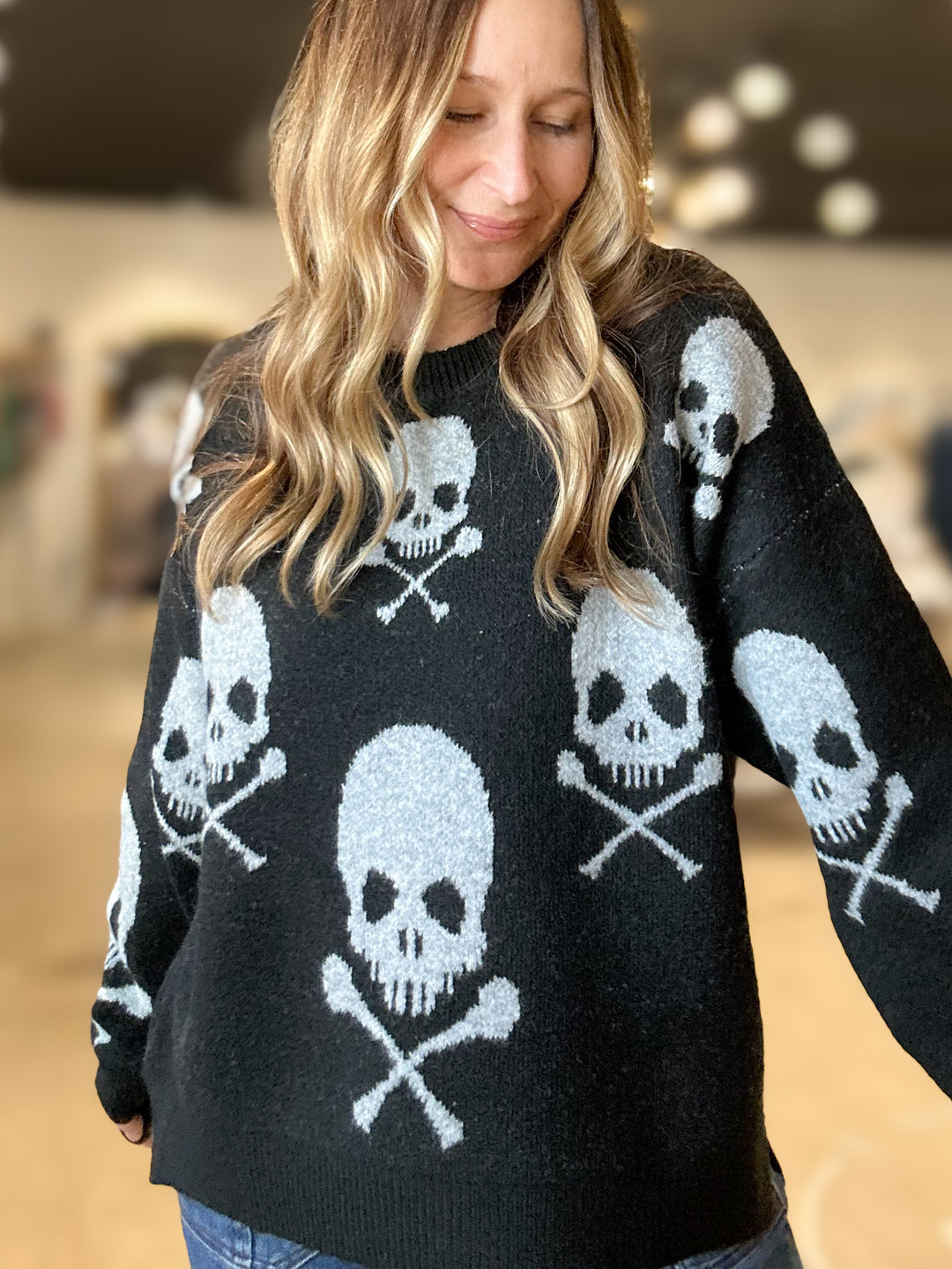 Skull Halloween Sweater