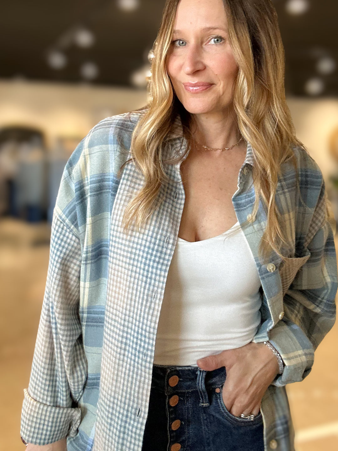 Evie Flannel Shirt