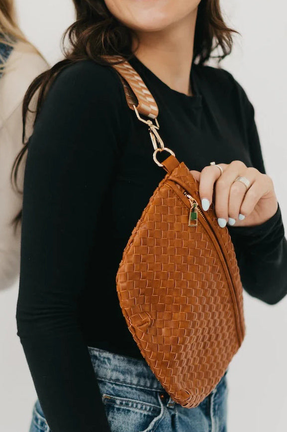 Westlyn Woven Bum Bag | Cream