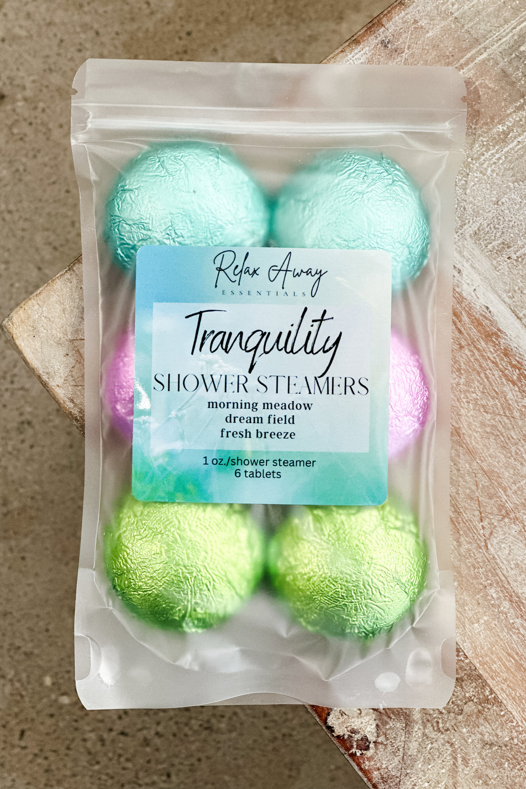 Tranquility Shower Steamer Pack
