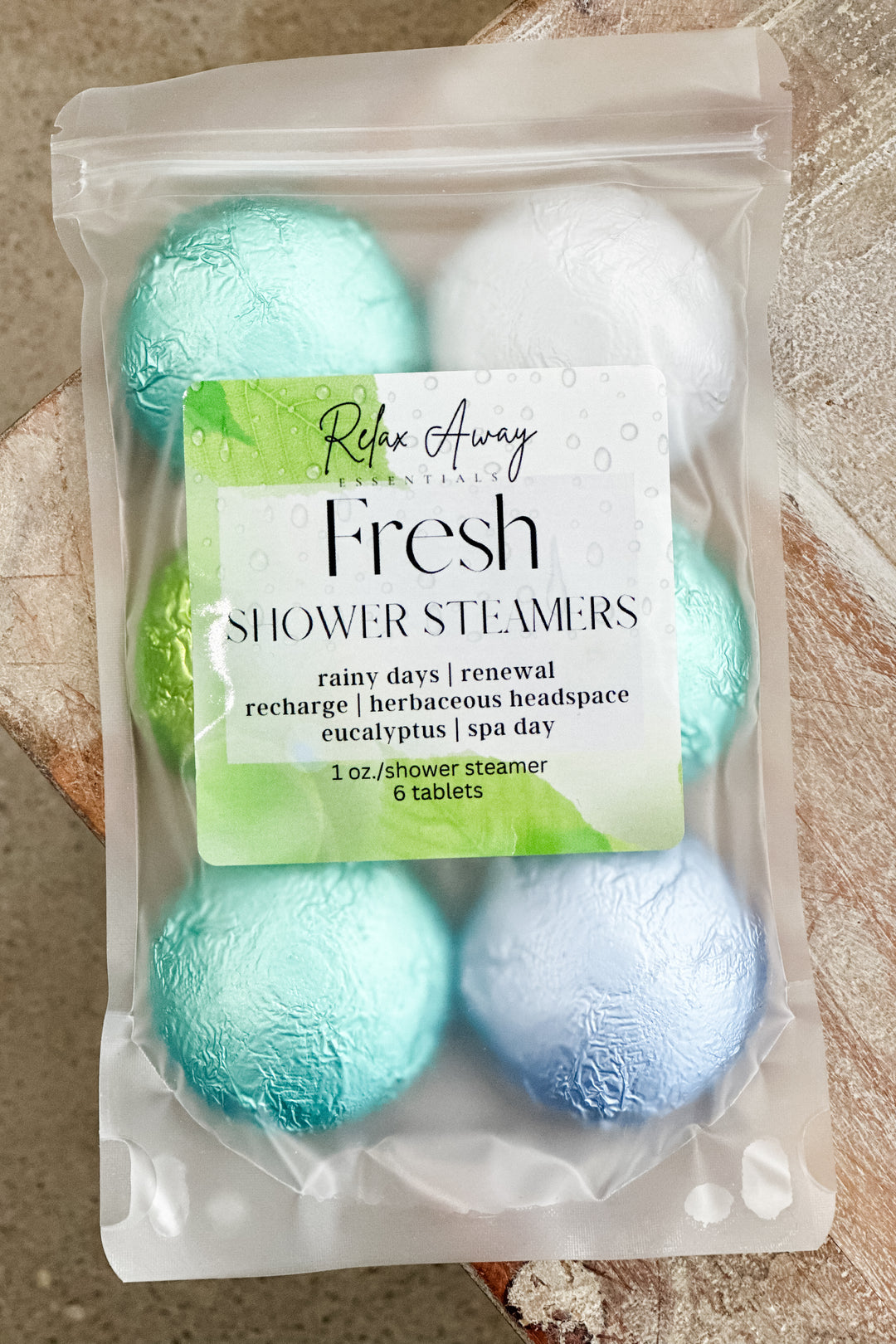 Fresh Shower Steamer Pack