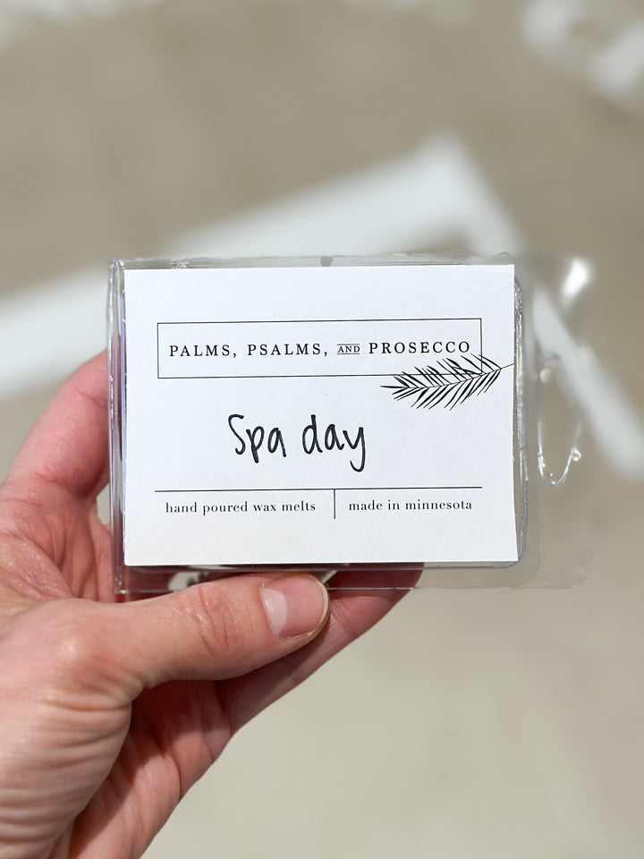 Spa Day Soy Candle and Wax Melts