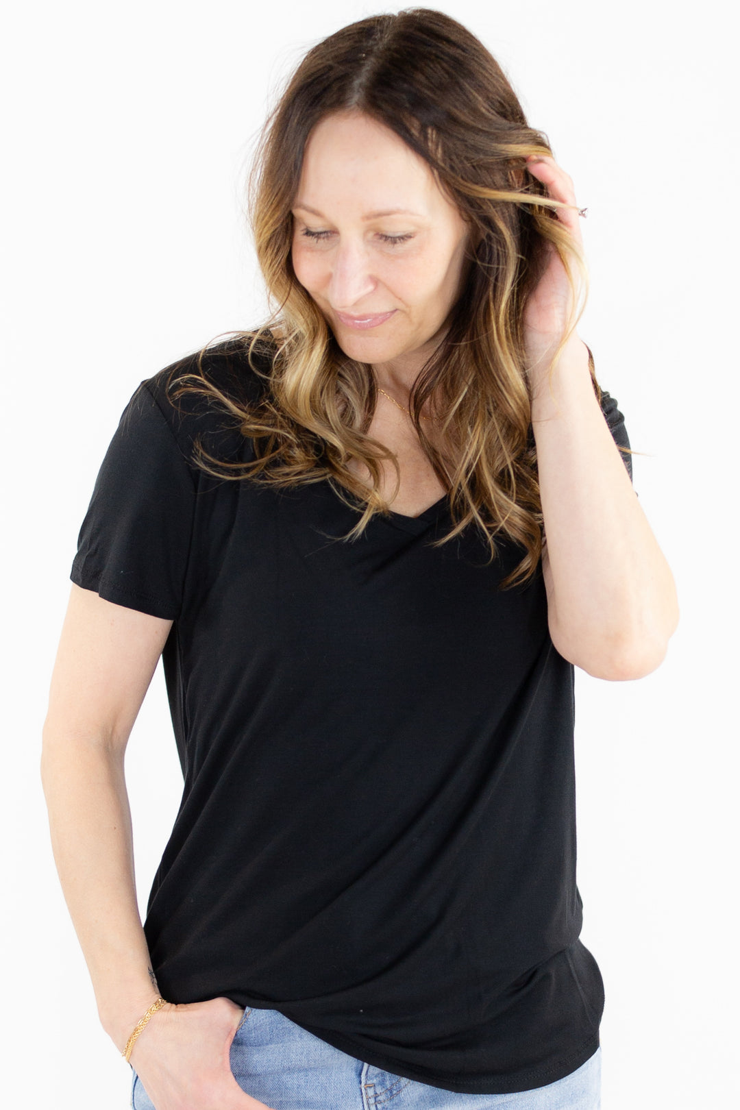 Elicia V Neck Tee