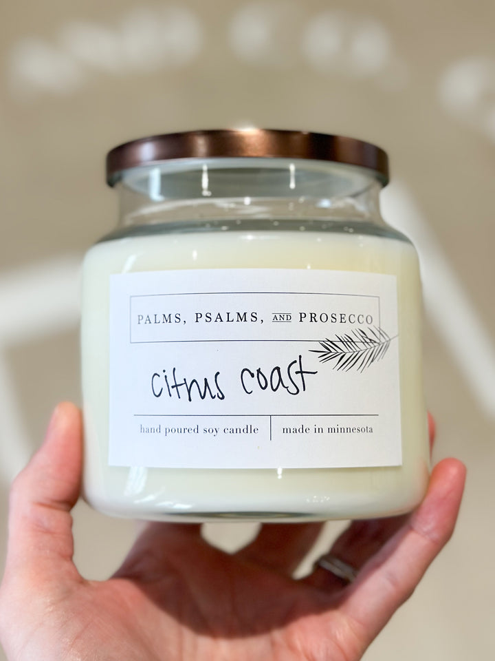 Citrus Coast Soy Candle and Wax Melts