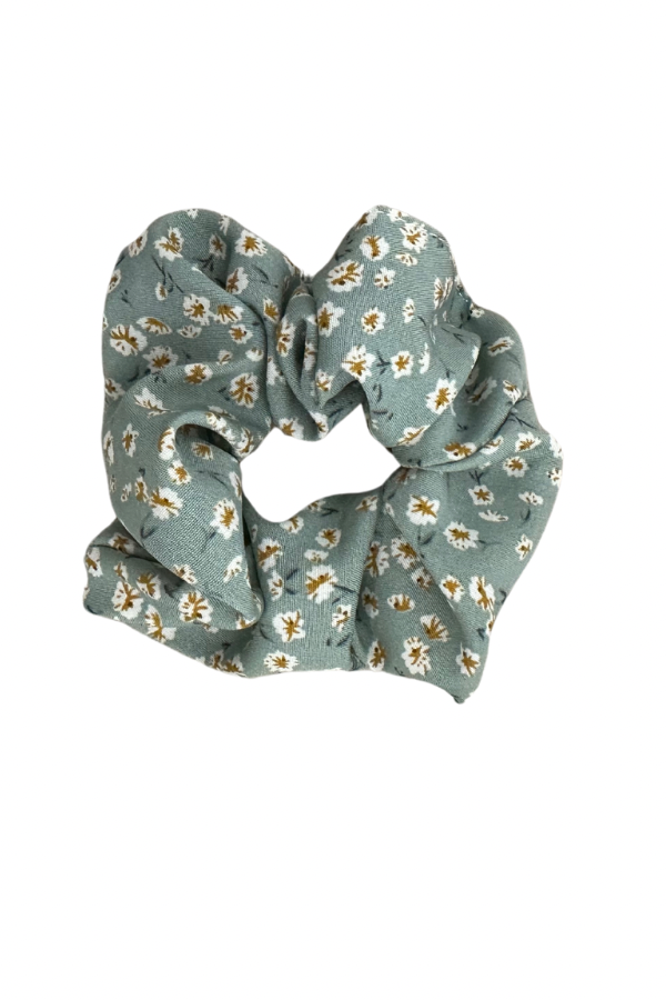 Vintage Ditsy Floral Hair Scrunchies
