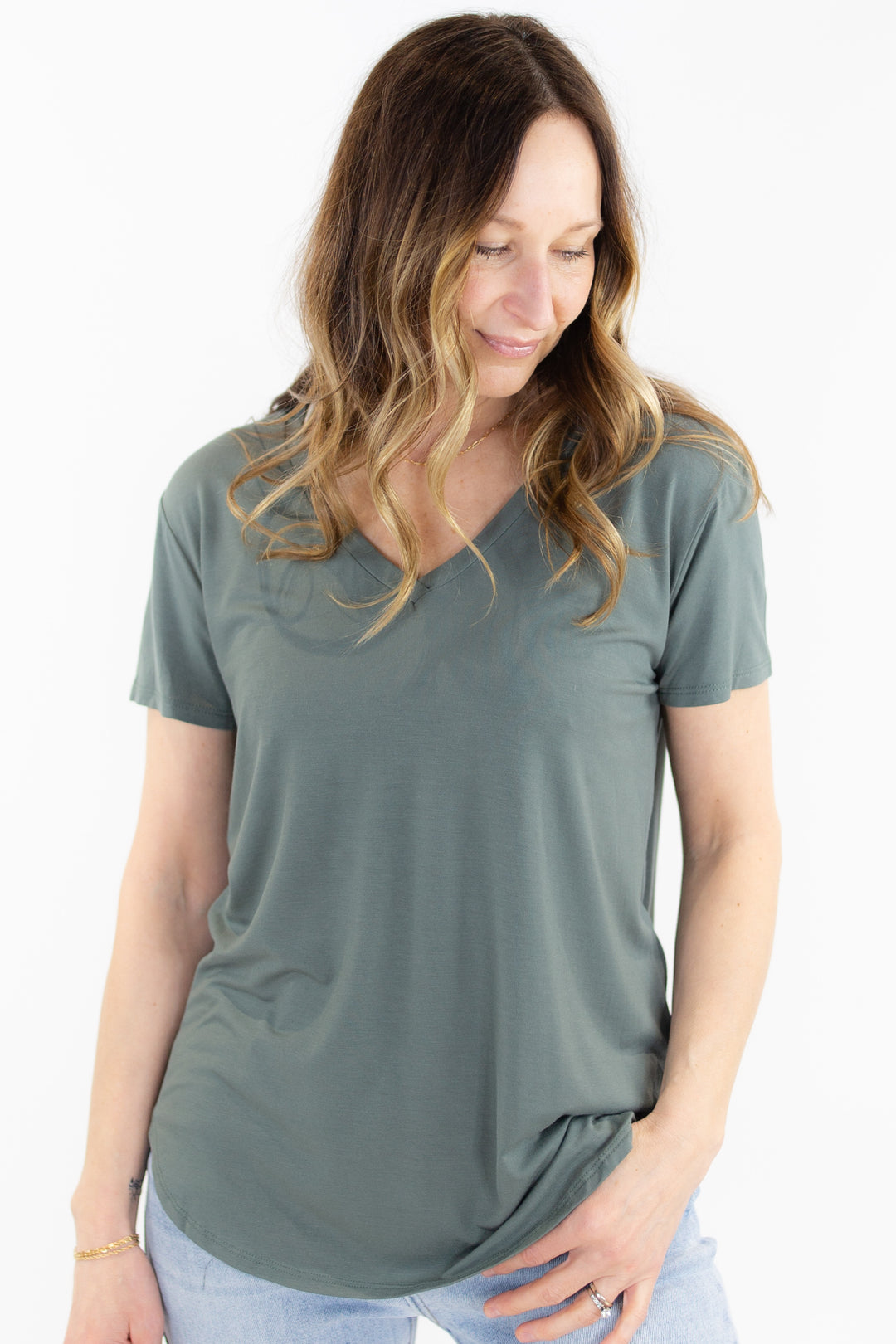 Elicia V Neck Tee