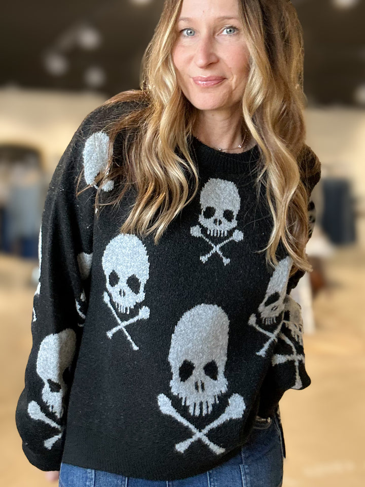 Skull Halloween Sweater