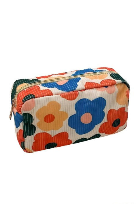 Flower Cosmetic Bag