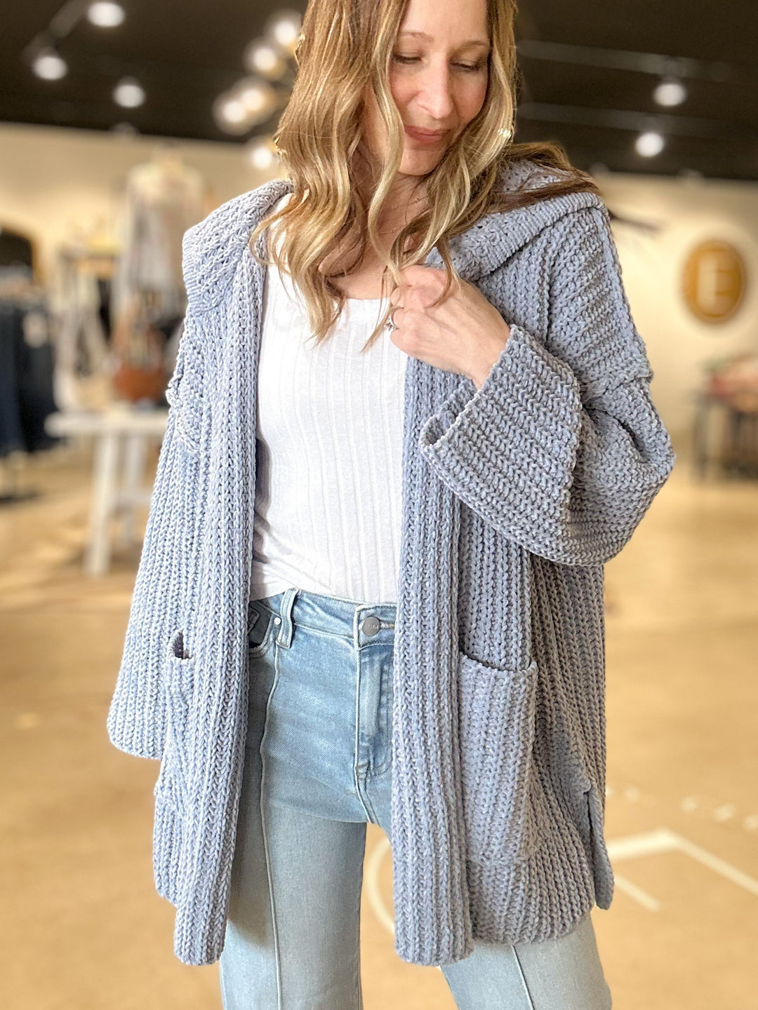 Anya Hooded Cardigan