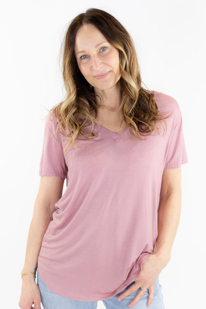 Elicia V Neck Tee