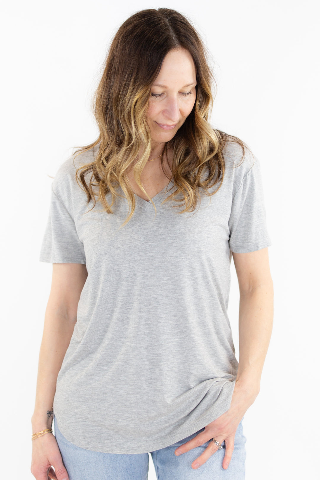 Elicia V Neck Tee