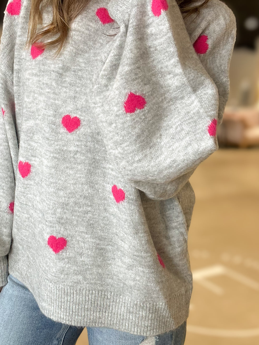 Heart On My Sleeve Sweater