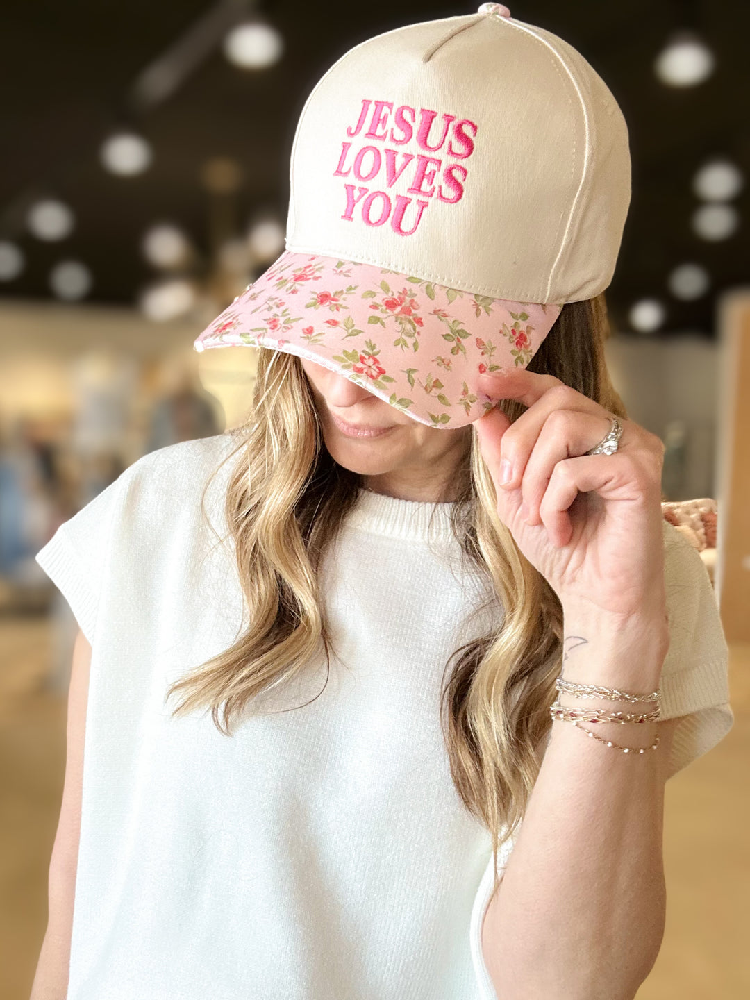 Jesus Loves You Trucker Hat