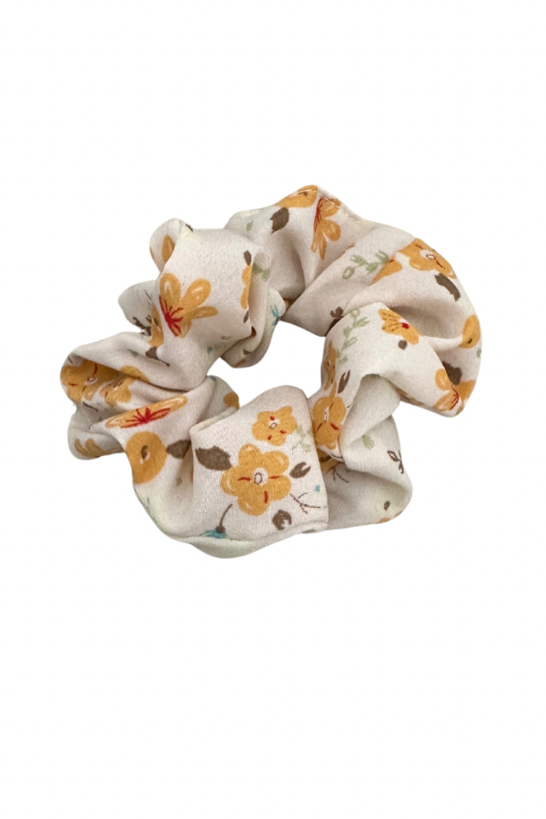 Vintage Ditsy Floral Hair Scrunchies