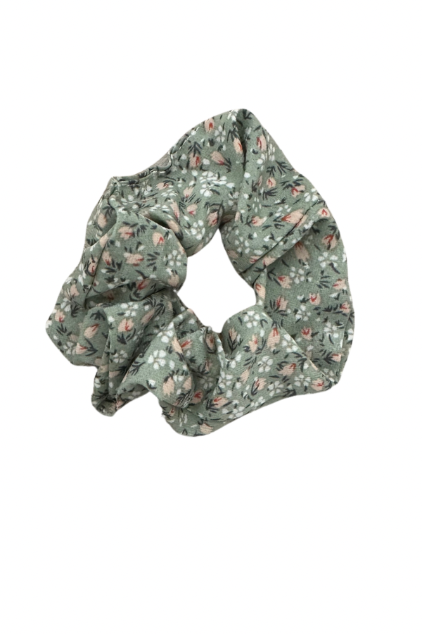 Vintage Ditsy Floral Hair Scrunchies