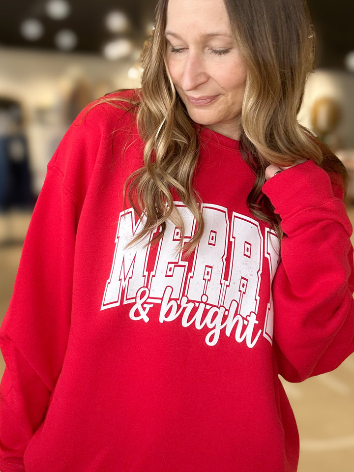 Merry & Bright Sweatshirt