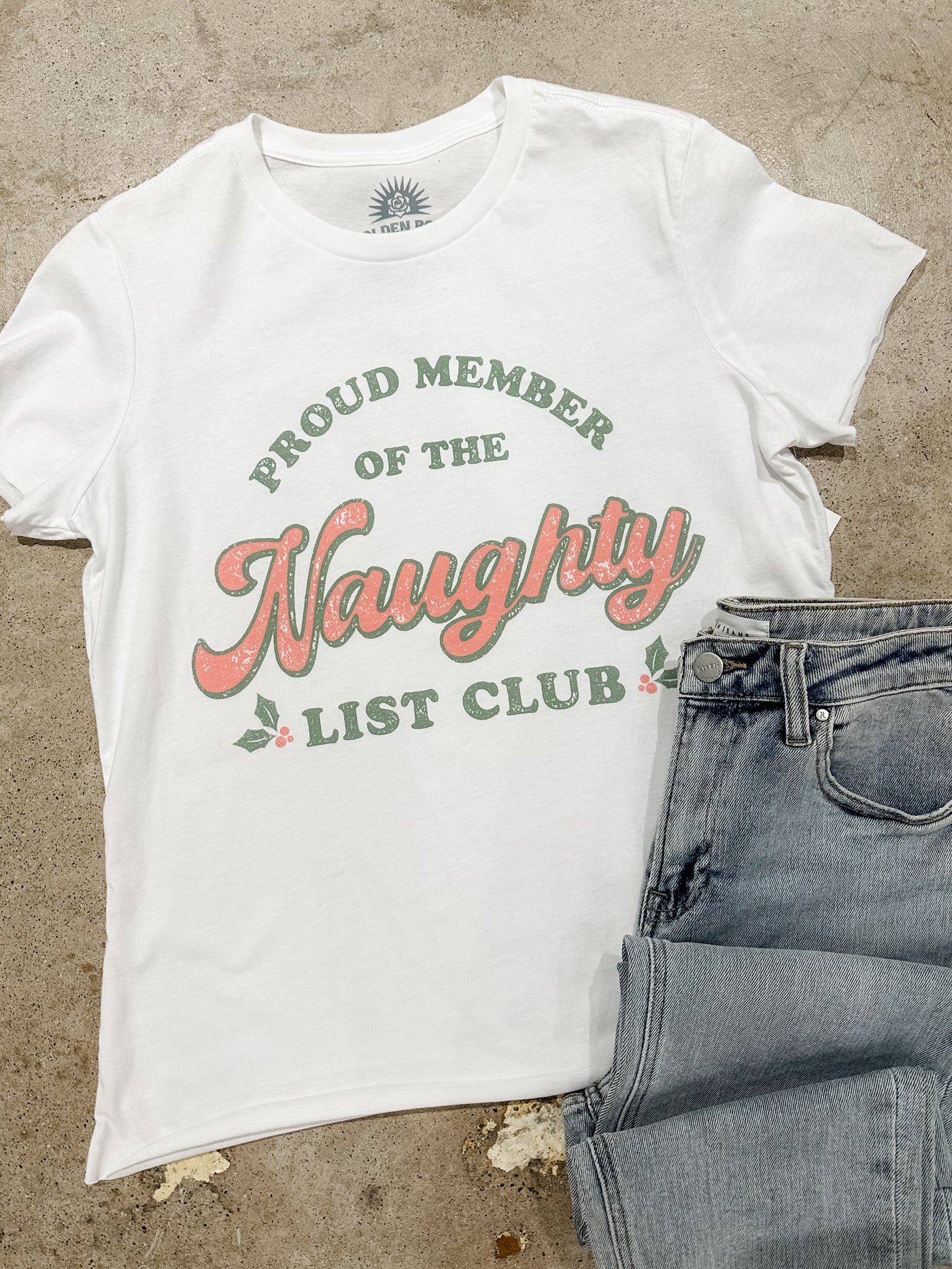 Naughty List Club Tee
