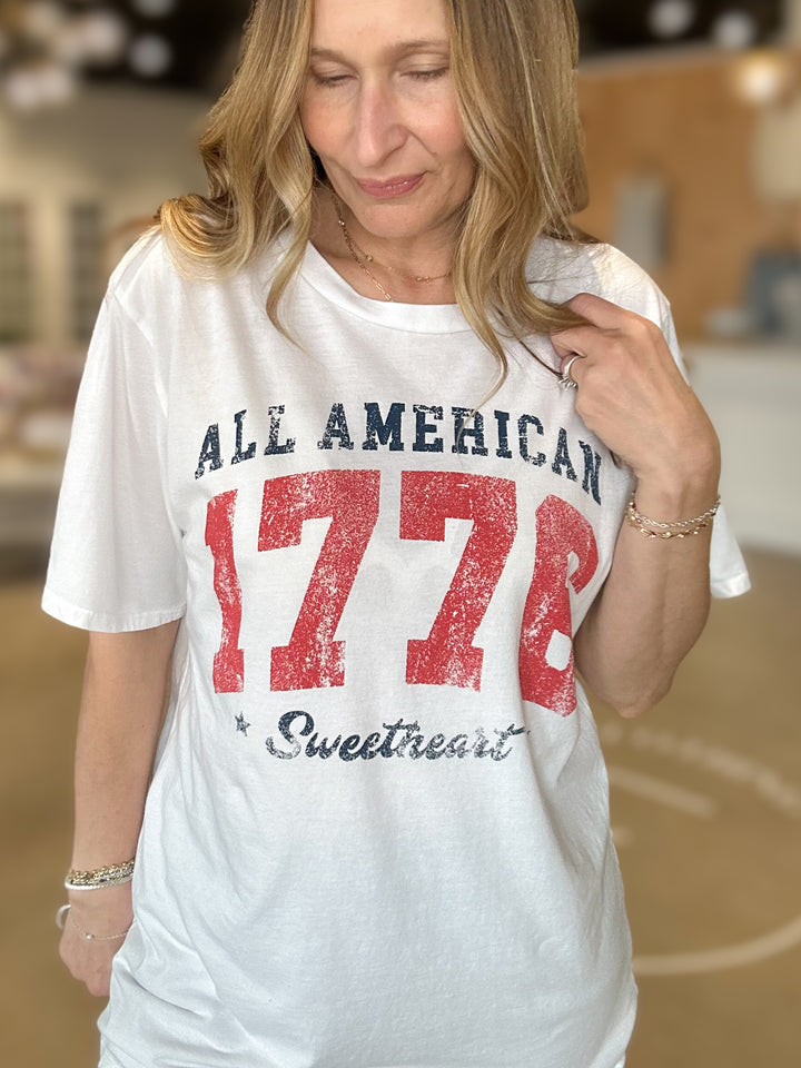 All American Sweetheart Tee