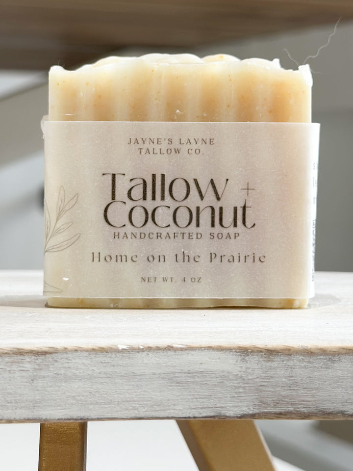 Tallow and Coconut Bar Soap