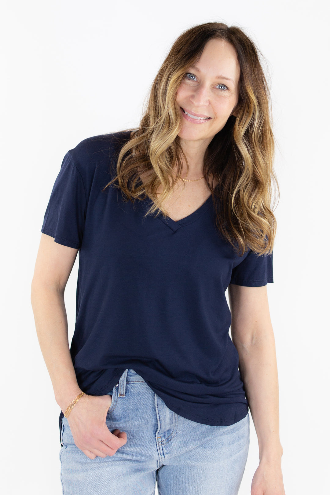 Elicia V Neck Tee