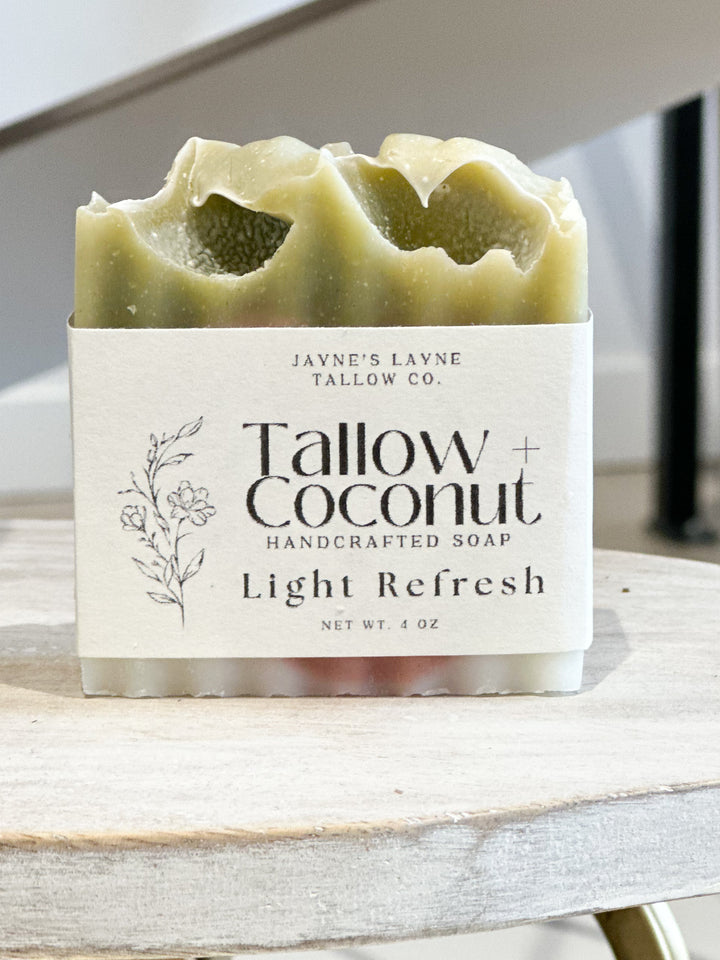 Tallow and Coconut Bar Soap