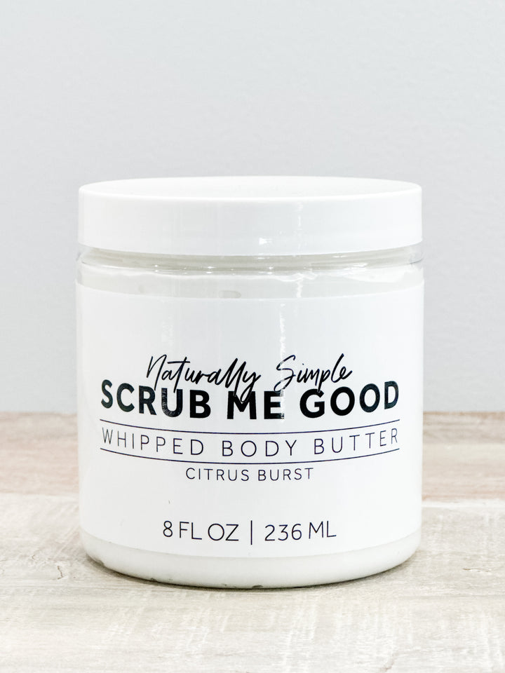 Scrub Me Good Whipped Body Butter