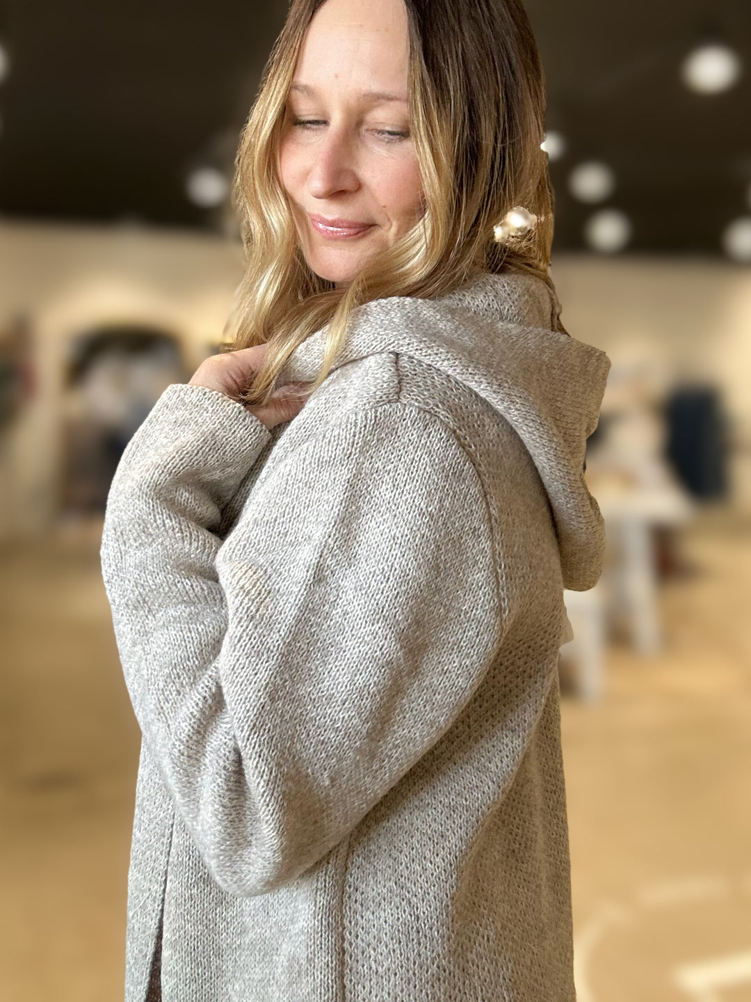 Quinn Hooded Cardigan
