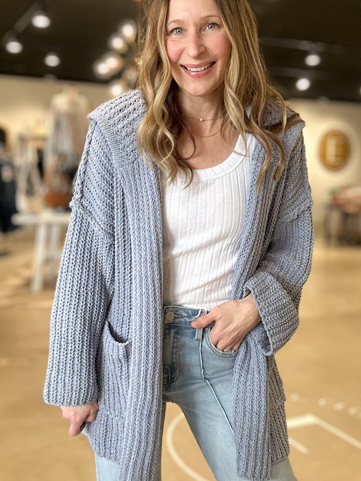 Anya Hooded Cardigan