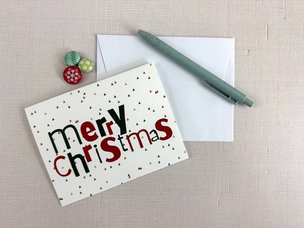 Stacked Merry Christmas