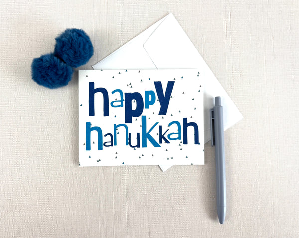 Stacked Happy Hanukkah