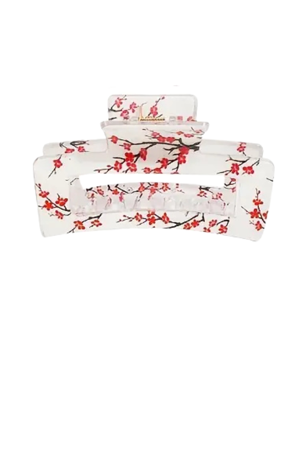 Floral Hair Claw
