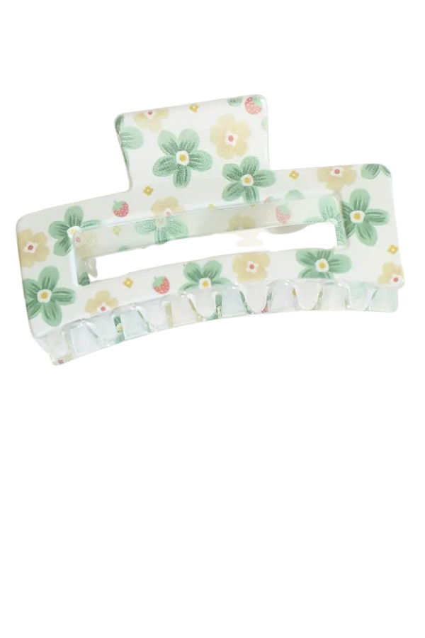Floral Hair Claw