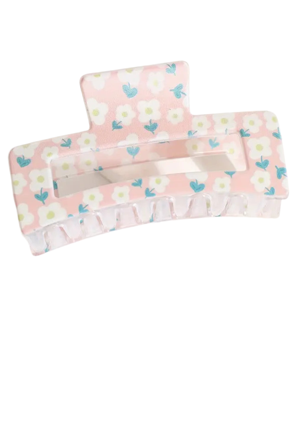 Floral Hair Claw