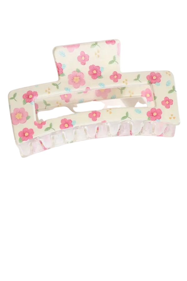 Floral Hair Claw