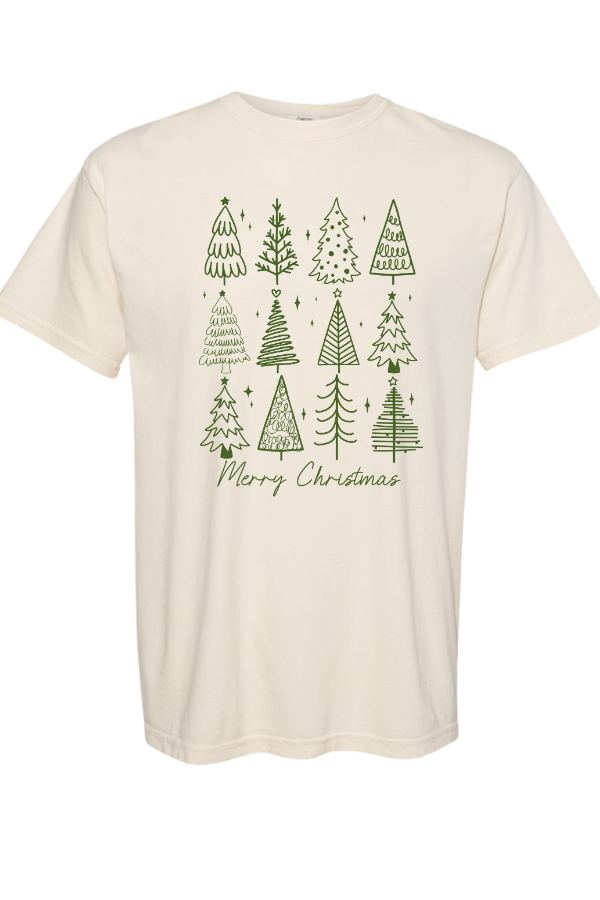 Merry Christmas Tree Tee